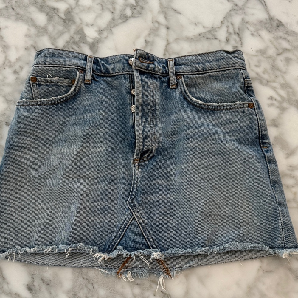 Agolde Denim Skirt